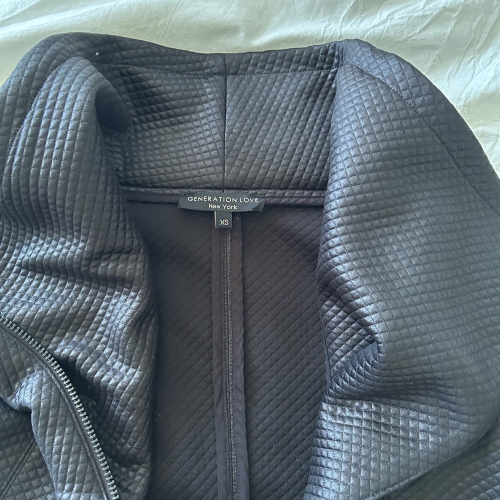 Generation Love Quilted Black Jacket